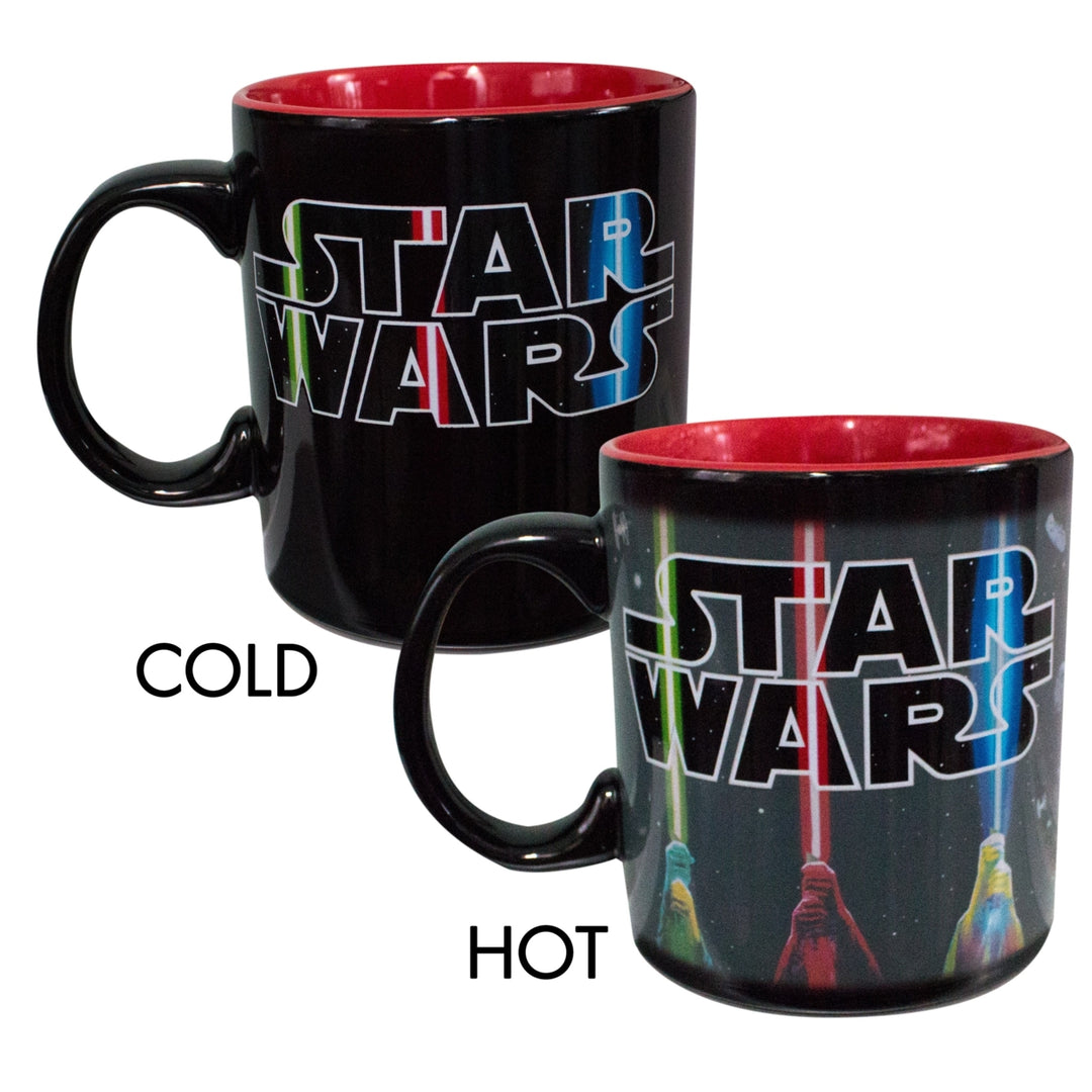 Star Wars Black 20 Ounce Color Change Mug Image 1