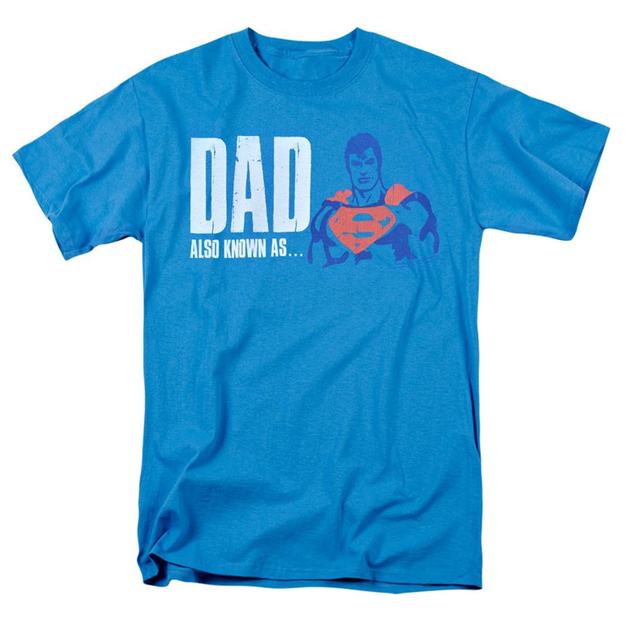 Also Known As Superman Fathers Day Mens T-Shirt Image 1