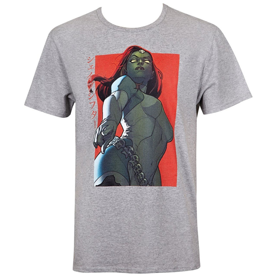 X-Men Mystique Kanji Mens T-Shirt Image 1