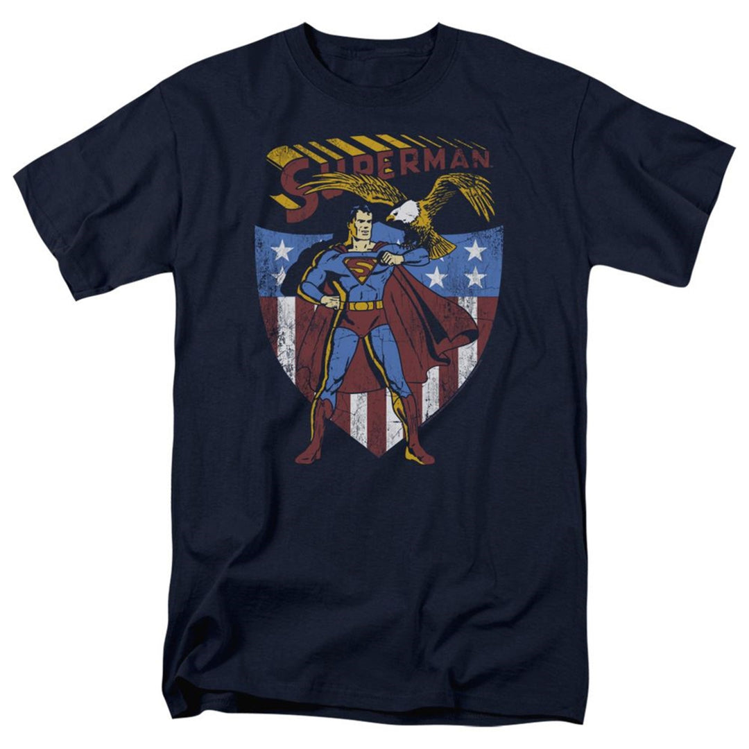 Superman Shield T-Shirt Image 1