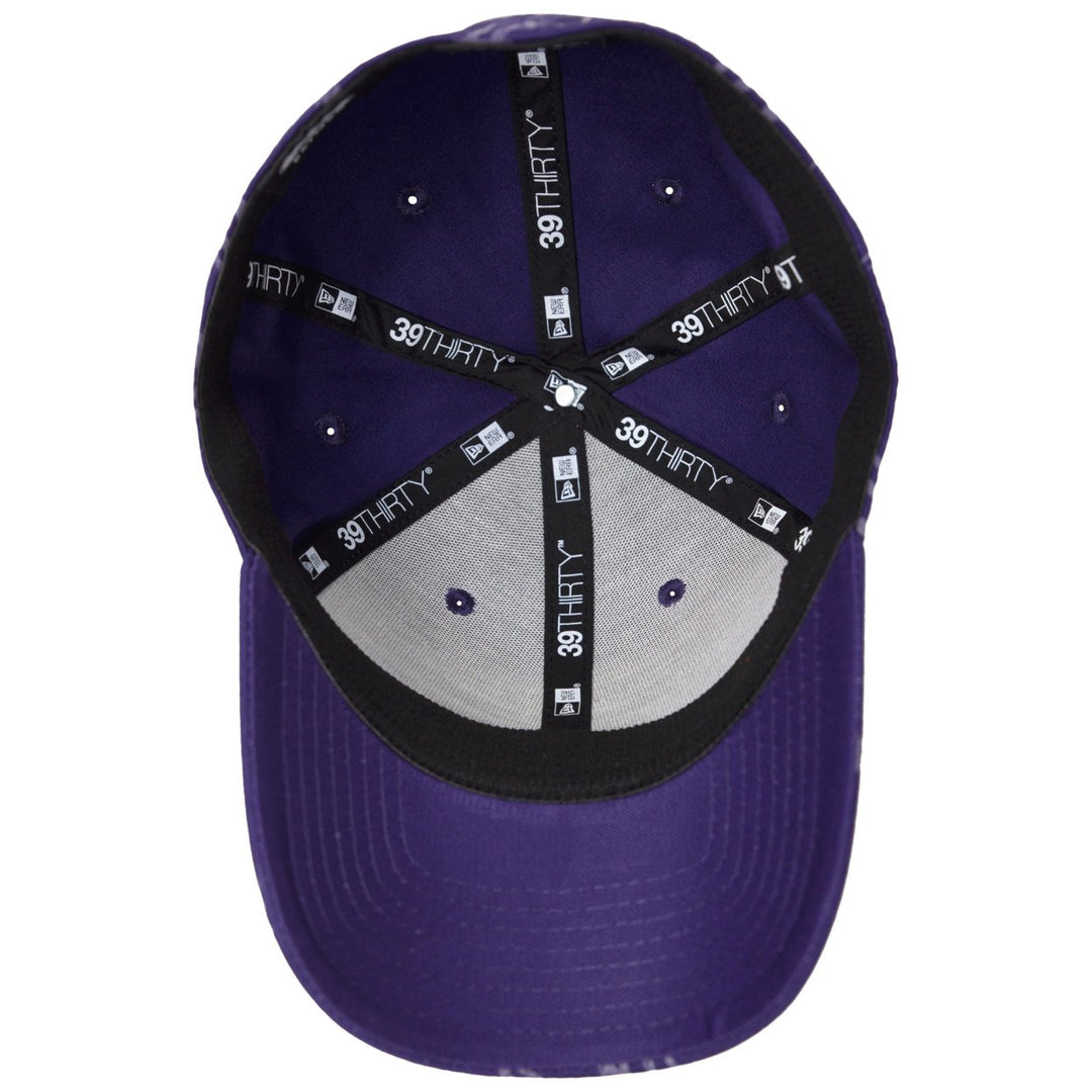 Joker Purple All Over HAHA 39Thirty Fitted Era Hat Image 6