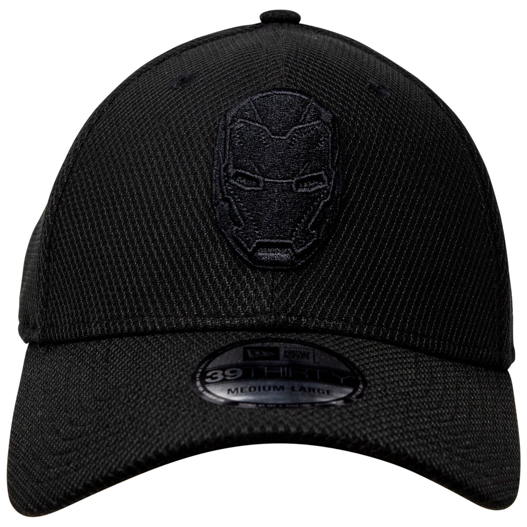 Iron Man Black on Black Era 39Thirty Flex Fitted Hat – Opensky