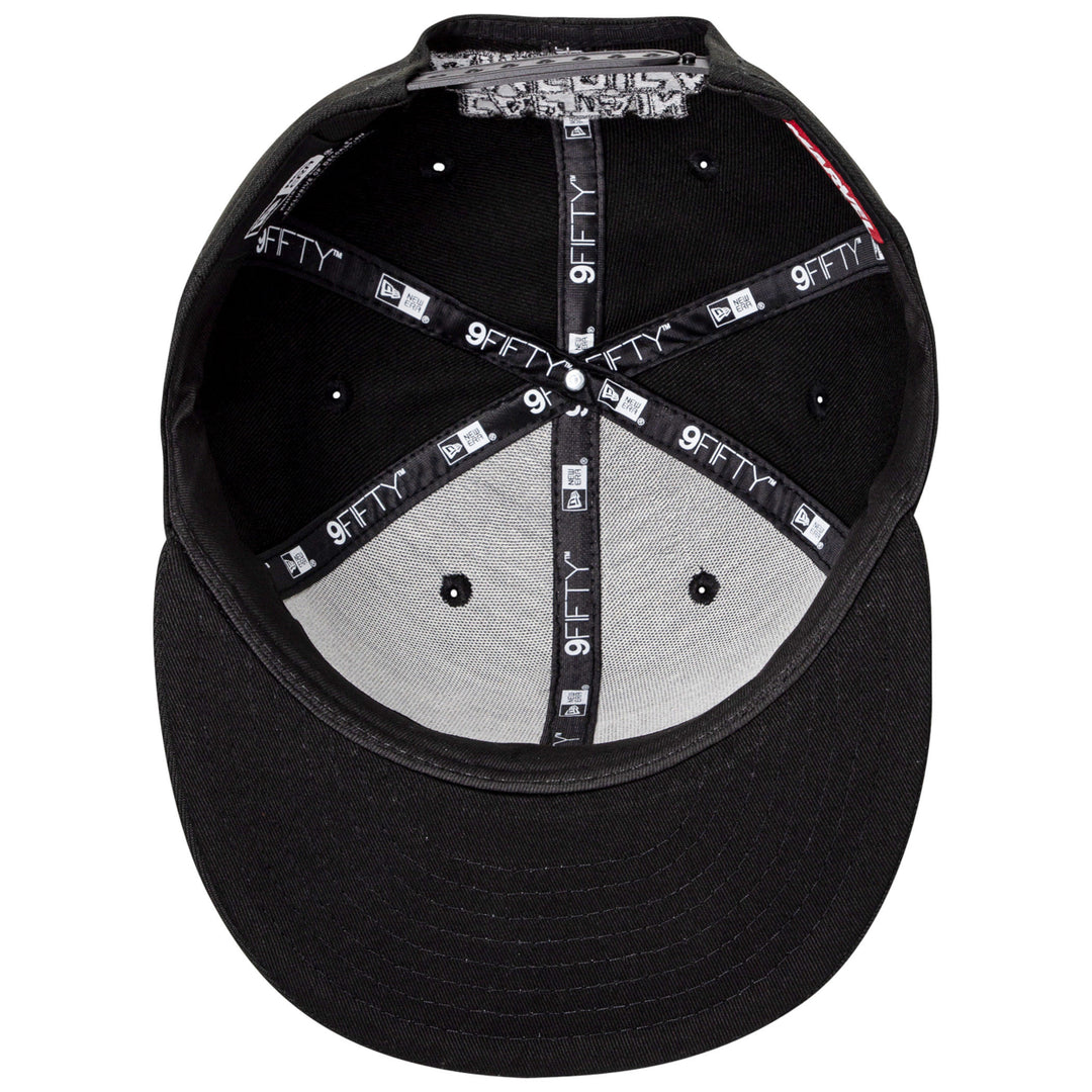 Captain America Black on Black Era 9Fifty Adjustable Hat Image 4