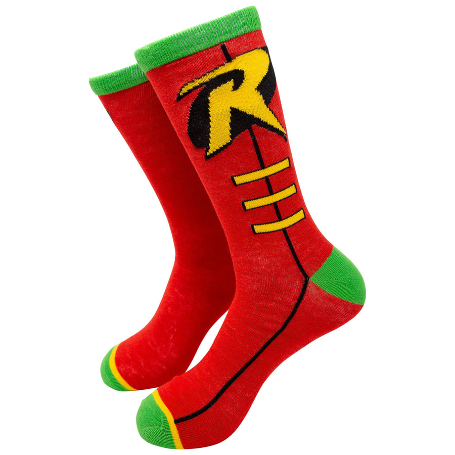 Robin Symbol Costume Crew Socks Image 1