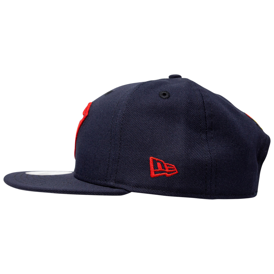 Superman Classic Symbol on Navy  Era 9Fifty Adjustable Hat Image 3