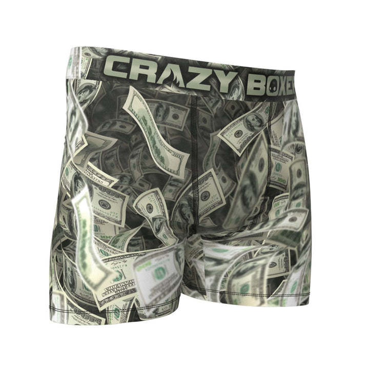 Crazy Boxer Cash Money Print Boxer Briefs Image 4