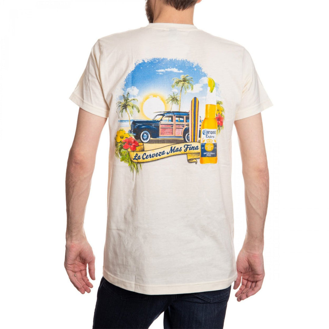 Corona Beach Wagon T-Shirt Image 1