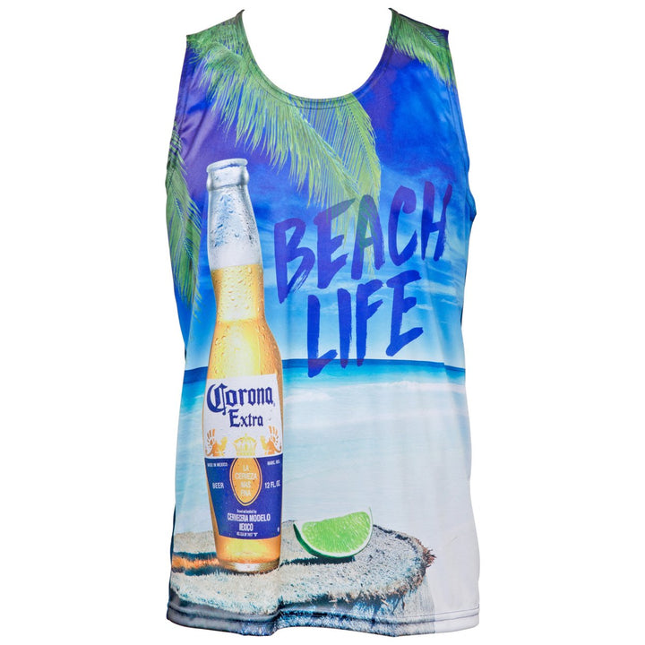 Corona Beach Life Sublimated Tank Top Image 2