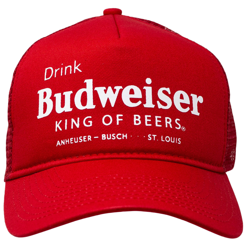 Budweiser King Of Beers Trucker Hat Image 2