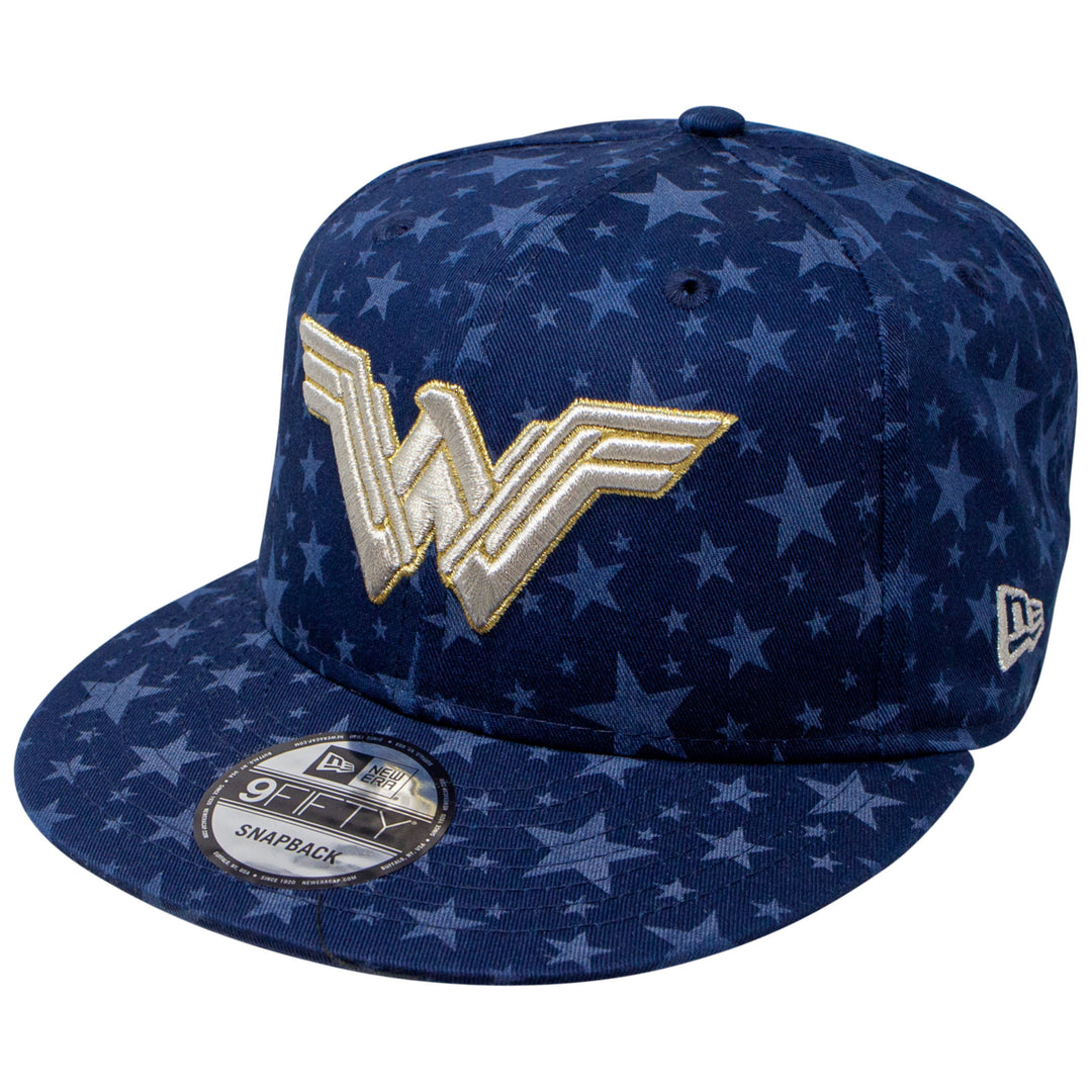 Wonder Woman Laser Etch Symbols 9Fifty Adjustable Era Hat Image 1