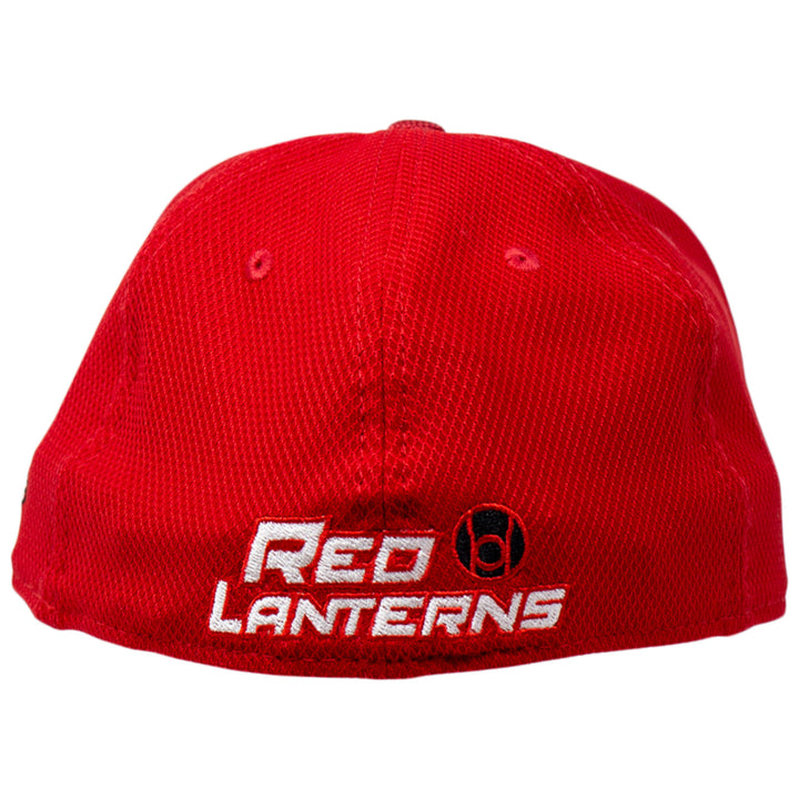 Red Lantern Symbol Armor Era 39Thirty Fitted Hat Image 4