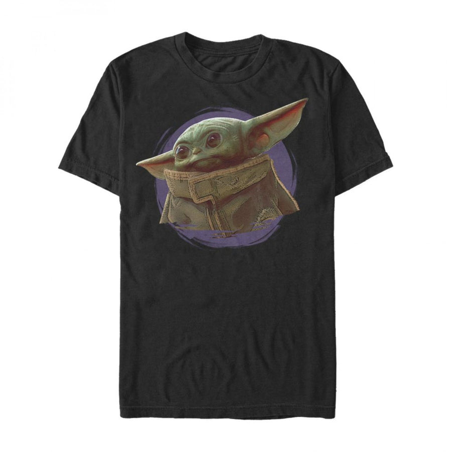 The Mandalorian The Child Purple Dot T-Shirt Image 1