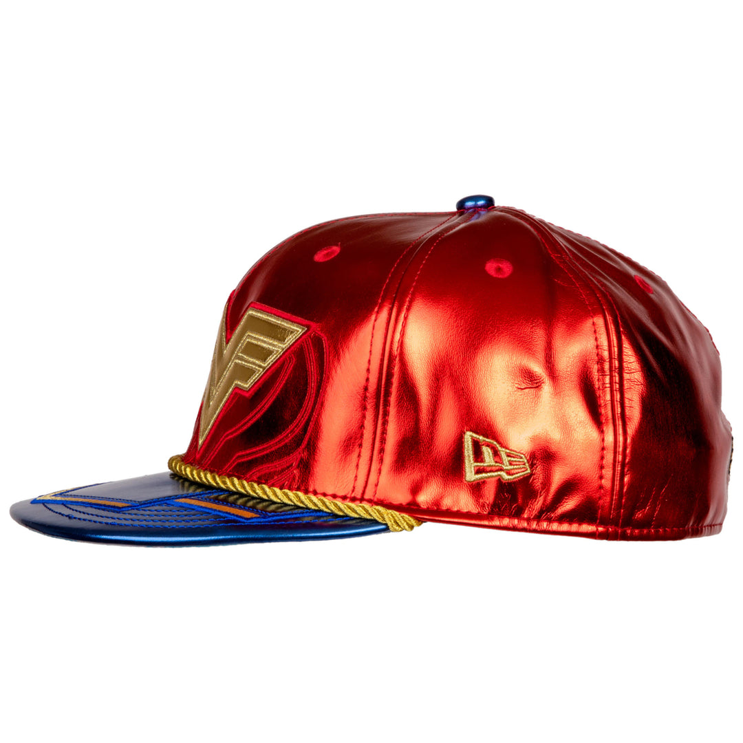 Wonder Woman 1984 Character Armor 59Fifty Fitted  Era Hat Image 3