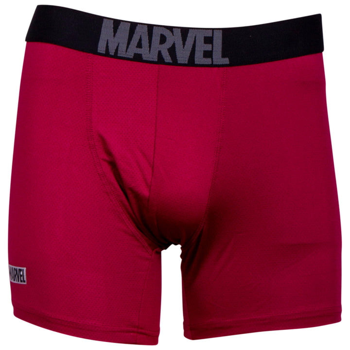 Deadpool Performance Mesh Boxer Briefs 3-Pair Pack Image 3