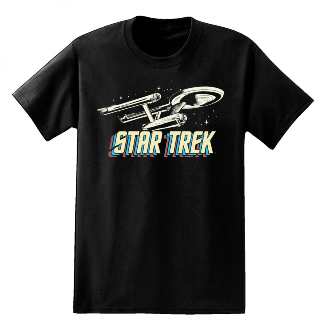 Star Trek Ship Logo T-Shirt Image 1