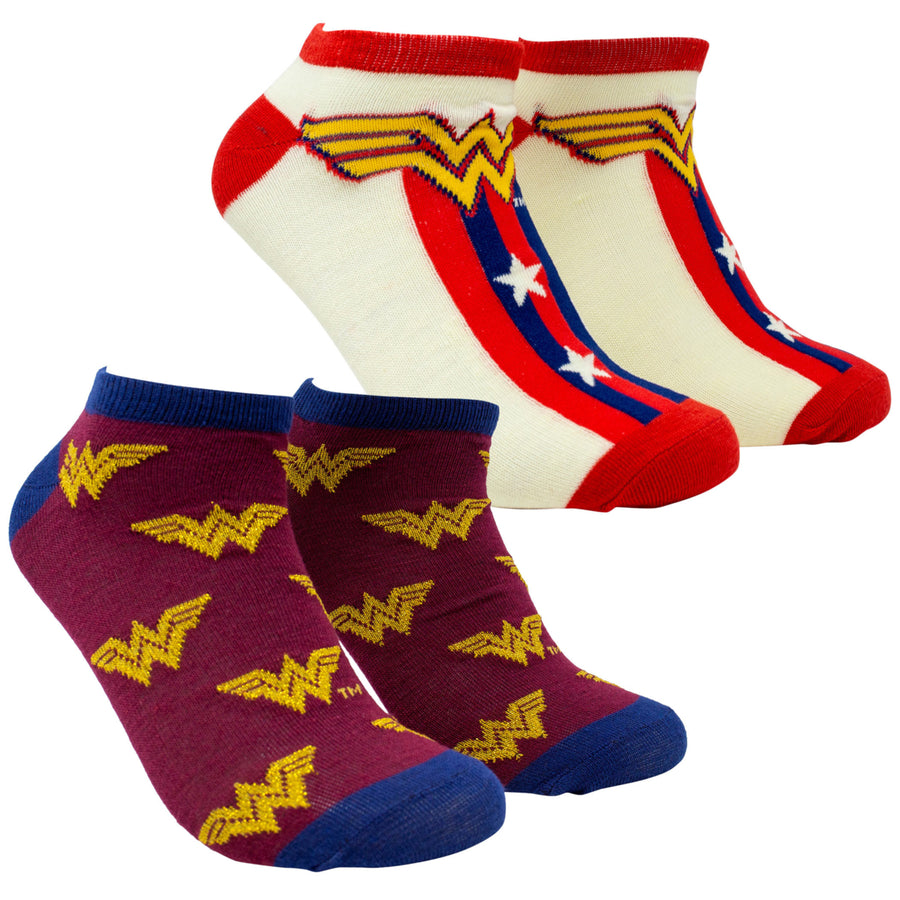 Wonder Woman 1984 Movie Shorties Women's 2-Pack Socks Image 1