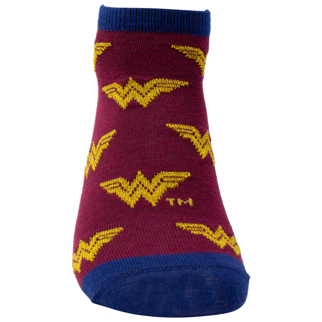 Wonder Woman 1984 Movie Shorties Women's 2-Pack Socks Image 3