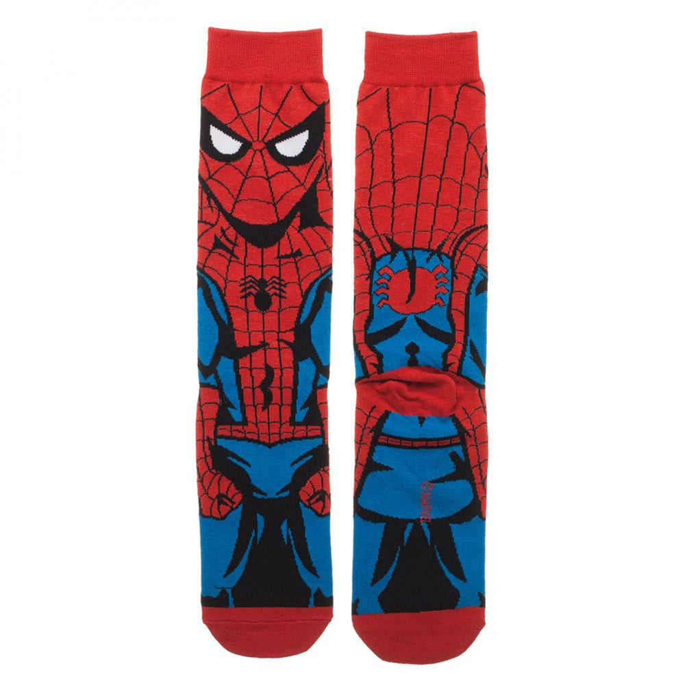 Spider-Man Classic 360 Character Crew Socks Image 2