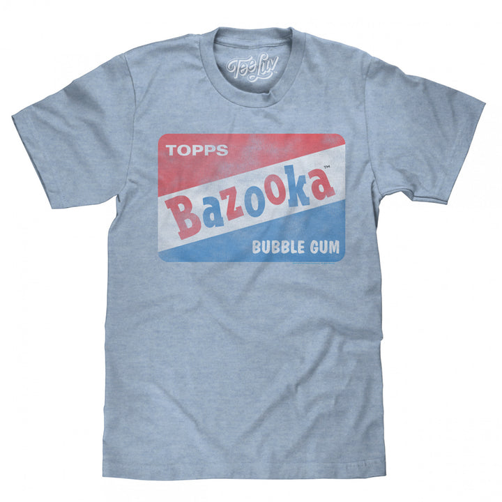 Bazooka Gum Blue T-Shirt Image 1