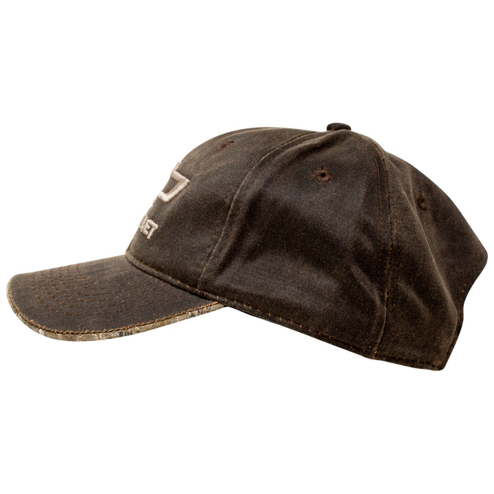 Chevrolet Logo Oil Washed Snapback Hat Image 3