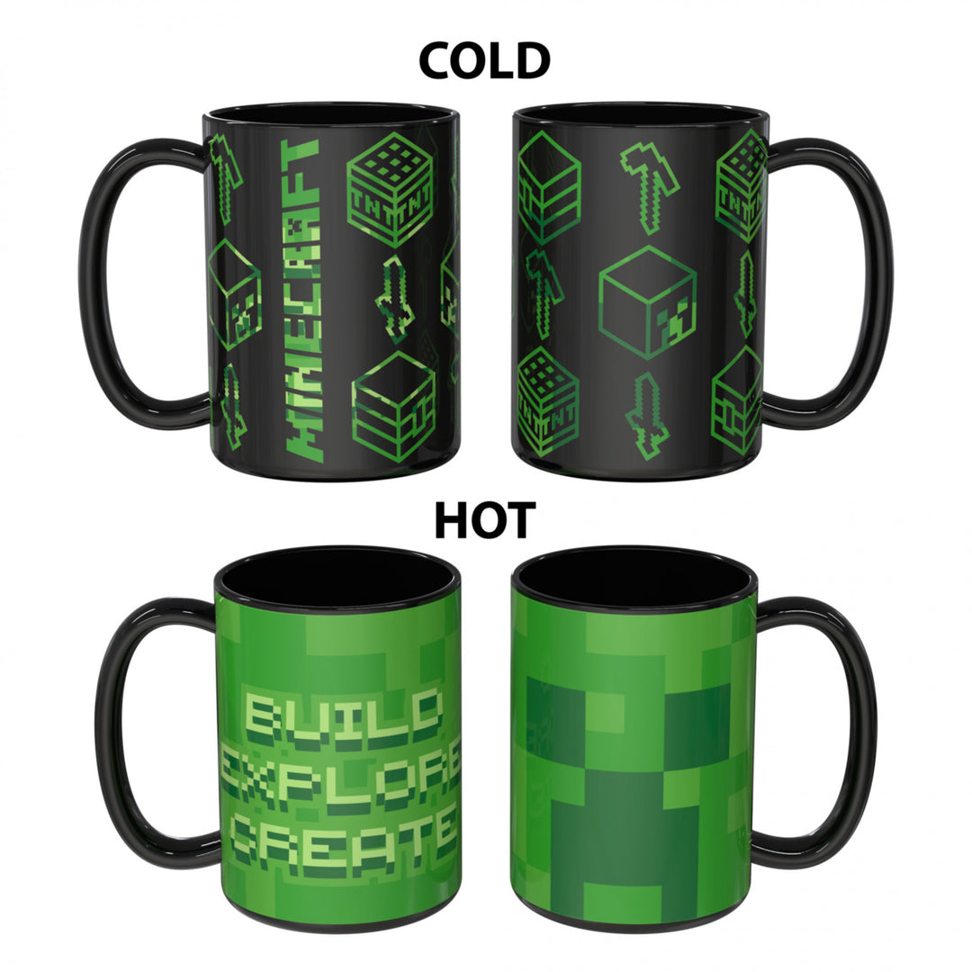 Minecraft Color Change Mug Image 1