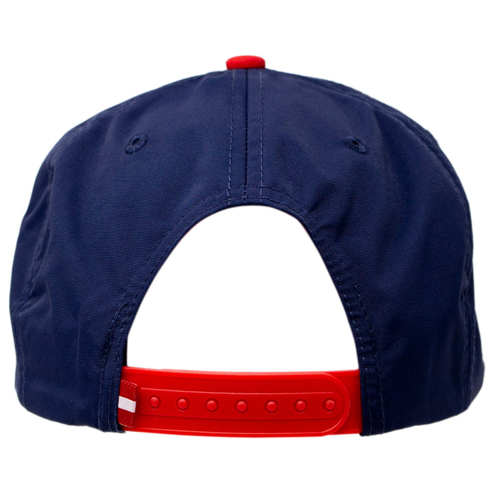 Budweiser Red and Blue Vintage Patch Snapback Image 4