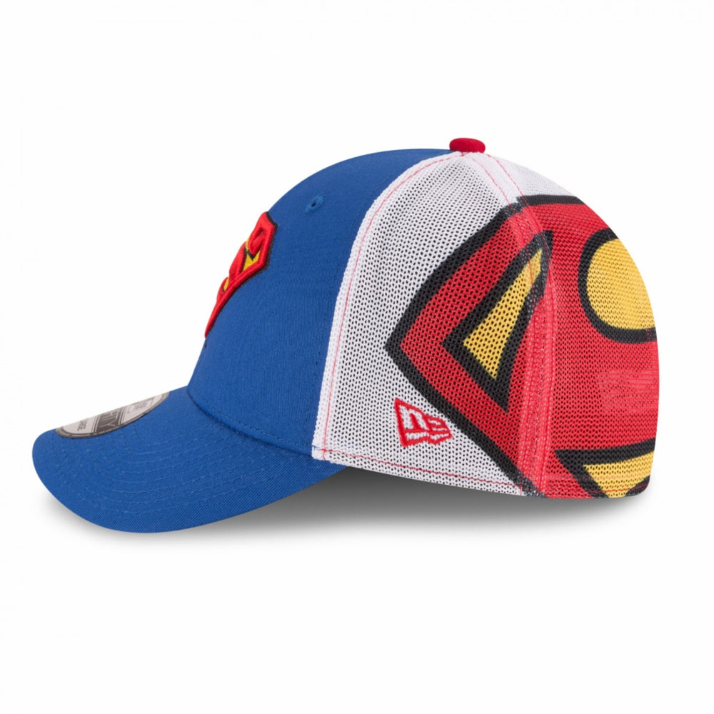 Superman Wrapped Symbol New Era 39Thirty Fitted Hat Image 2