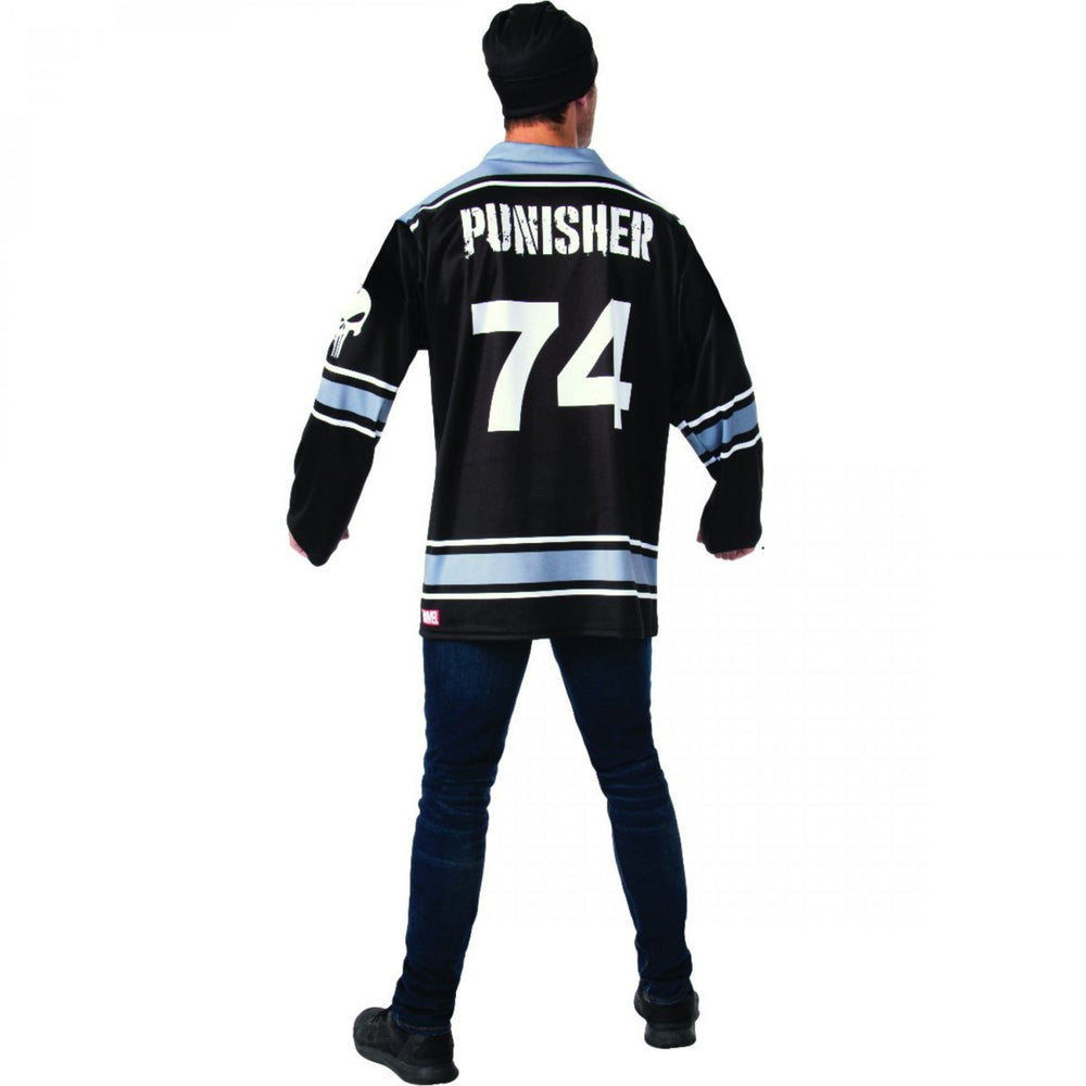 Punisher Hockey Jersey and Beanie Image 2