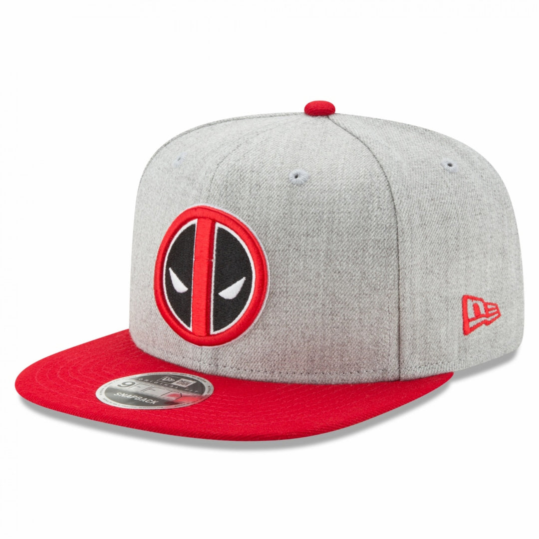 Deadpool Symbol Heather  Era 9Fifty Adjustable Hat Image 1