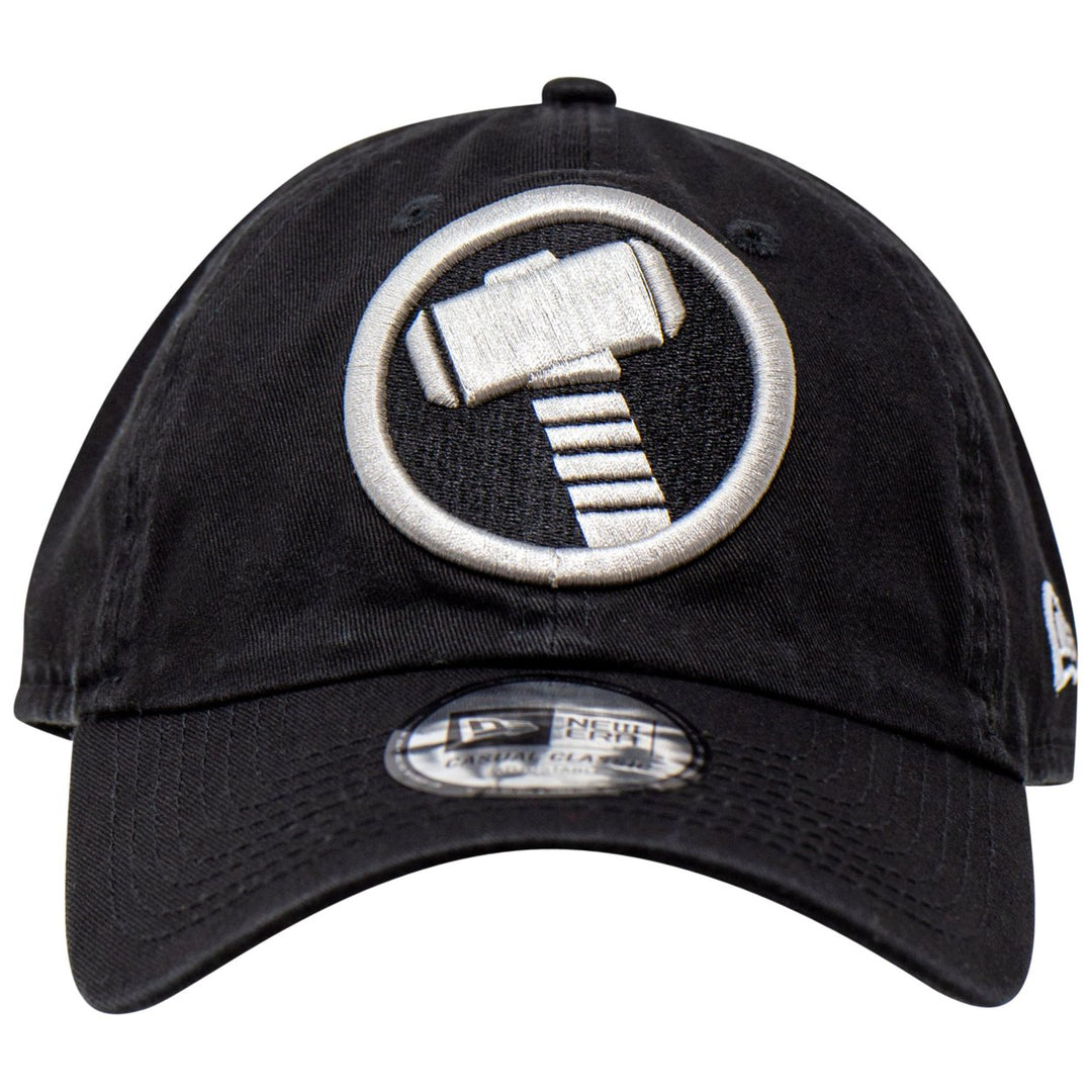 Thor Hammer Symbol  Era Casual Classic Adjustable Dad Hat Image 2