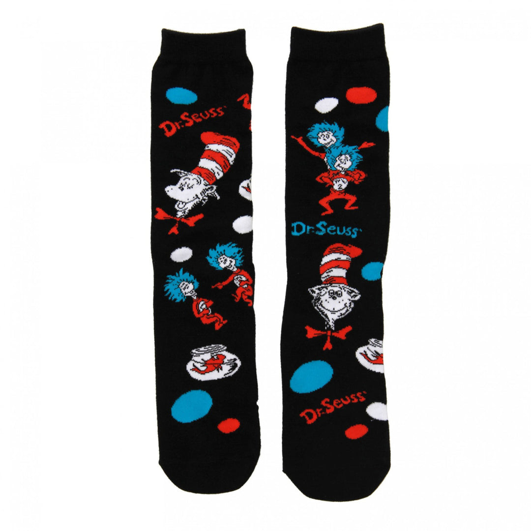 Dr Seuss Cat In The Hat Socks Image 3