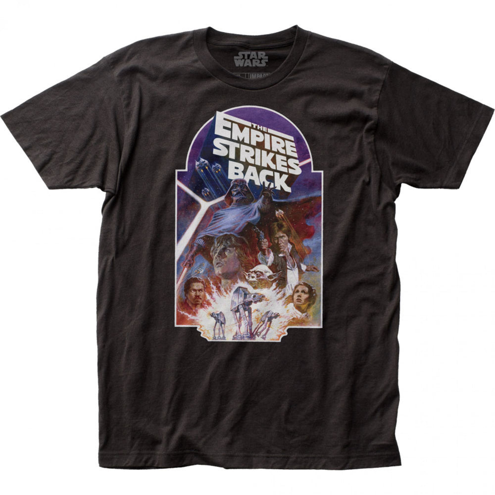 Star Wars The Empire Strikes Back Cartouche T-Shirt Image 1