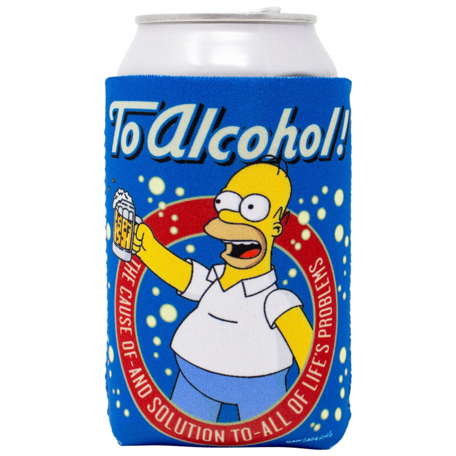 The Simpsons Homer To Alcohol Beer Can Hugger Image 1