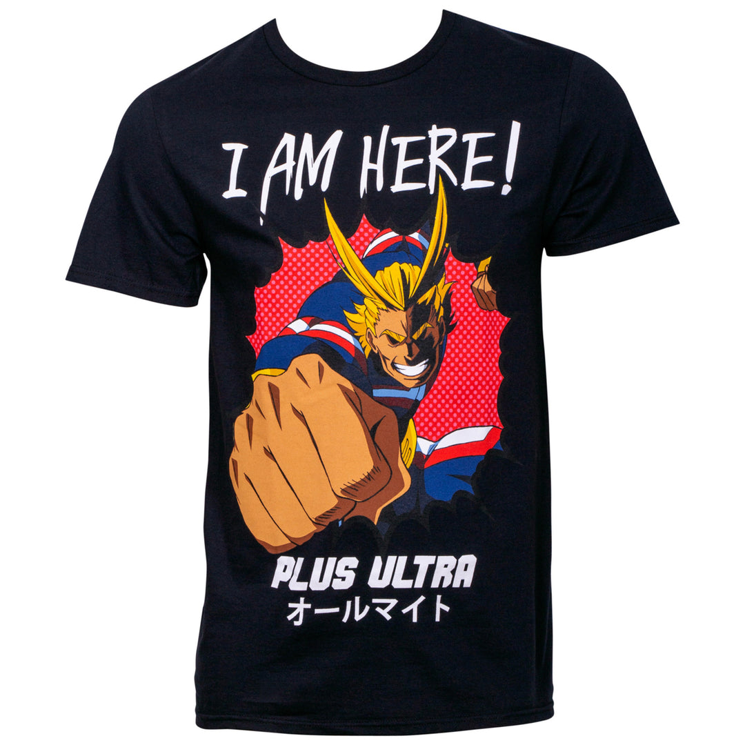 My Hero Academia I Am Here! T-Shirt Image 1