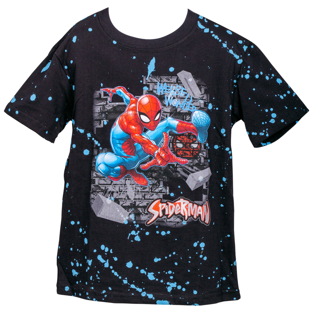 Spider-Man Webbed Wonder Youth T-Shirt Image 1