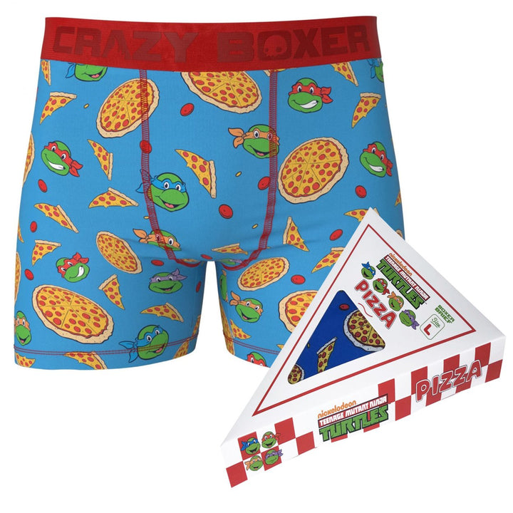 Teenage Mutant Ninja Turtle Boxer Briefs in Pizza Box Image 1