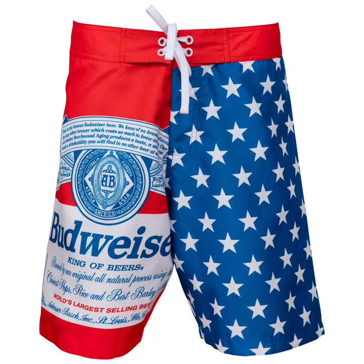Budweiser Stars and Stripes Board Shorts Image 3