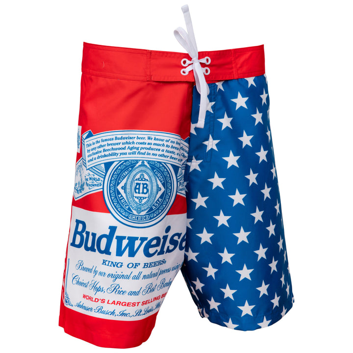 Budweiser Stars and Stripes Board Shorts Image 4