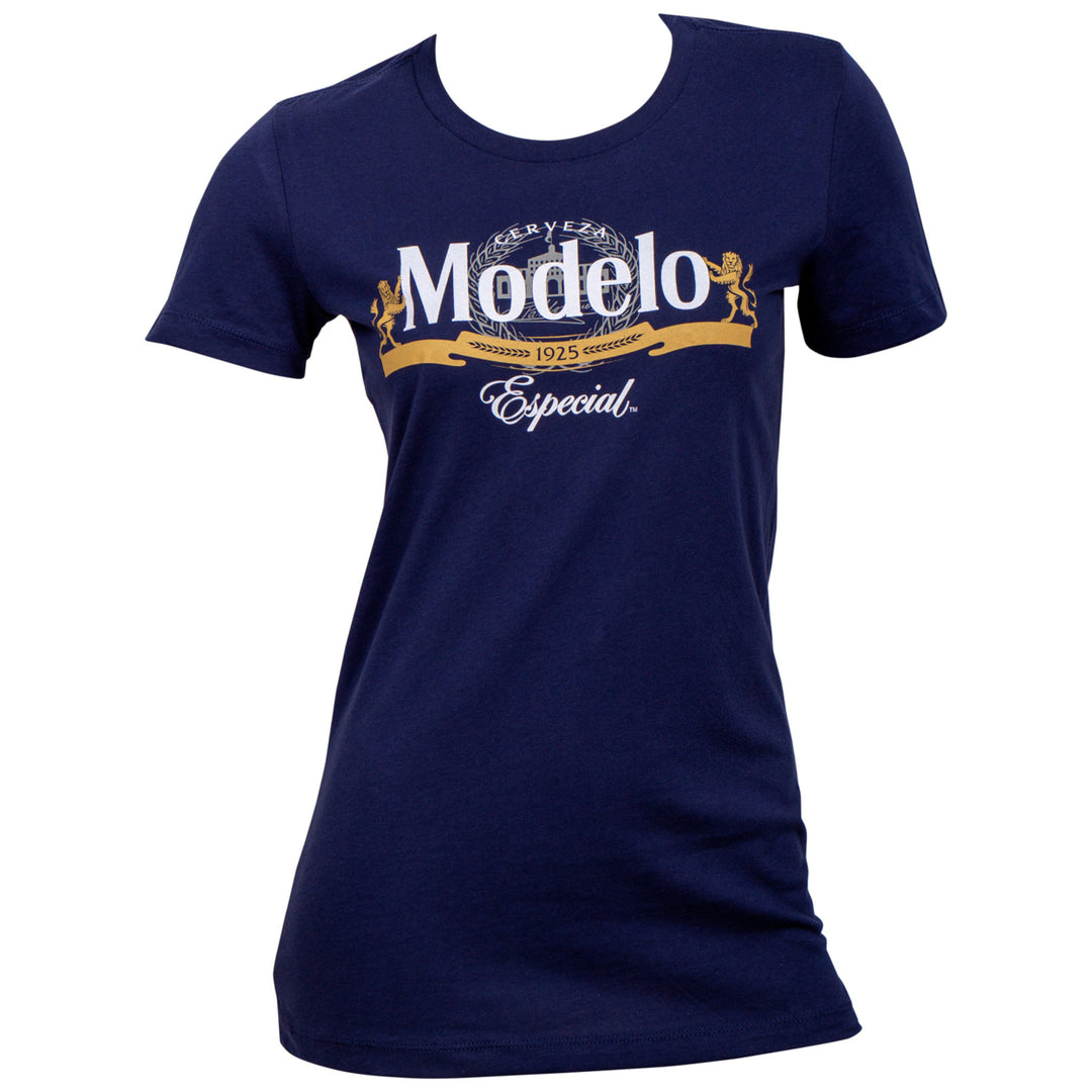 Modelo Especial Womens Blue T-Shirt Image 1
