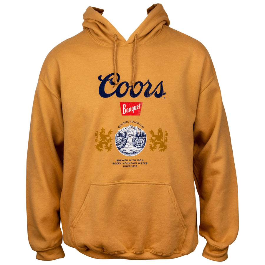 Coors Golden Banquet Beer Logo Hoodie Image 1