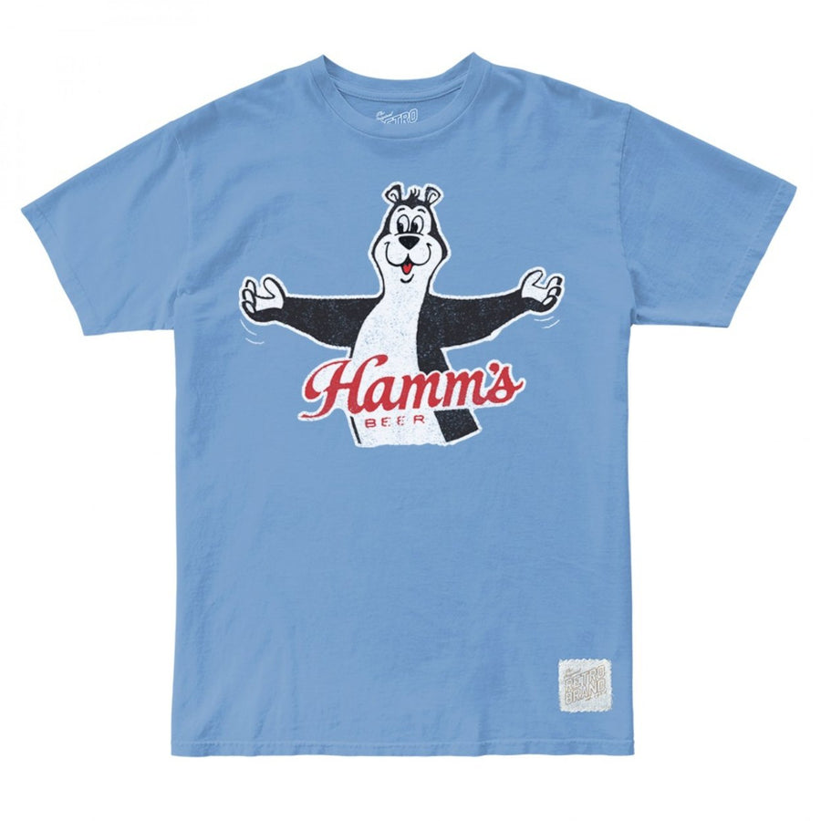 Hamm s Beer Retro Bear Mens T-Shirt Image 1