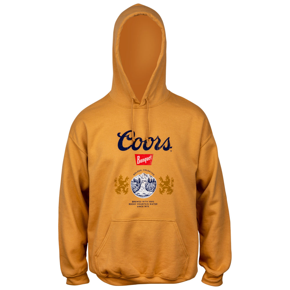 Coors Golden Banquet Beer Logo Hoodie Image 2