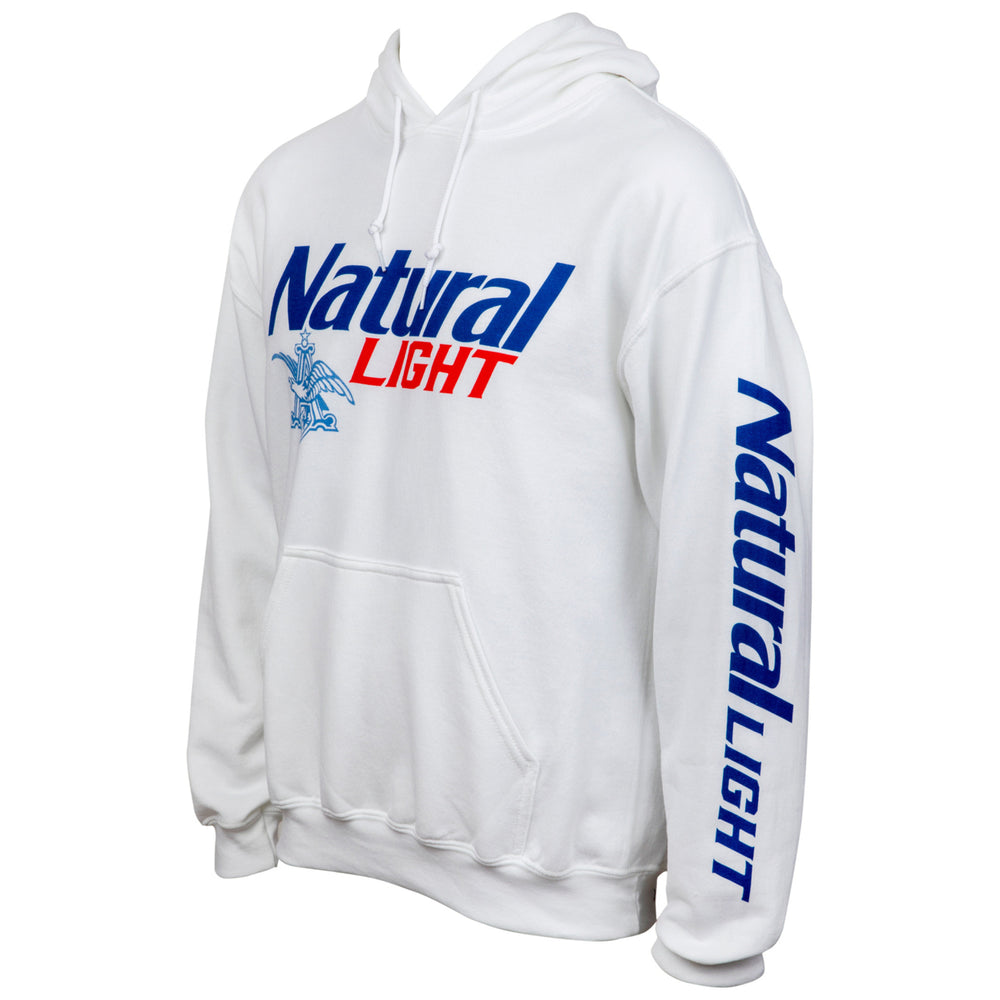Natural Light Logo Sleeve Print Pullover Hoodie Image 2
