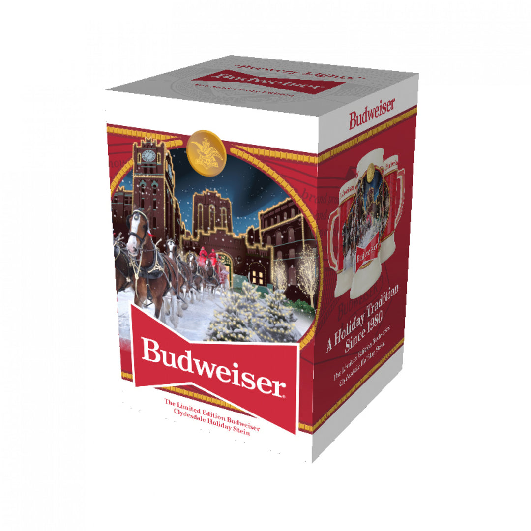 Budweiser 2020 Holiday Stein Ceramic Mug Image 2