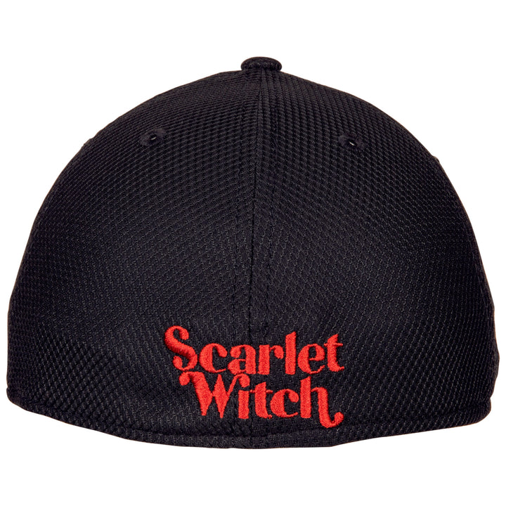 Scarlet Witch Headdress Symbol Era 39Thirty Fitted Hat Image 3