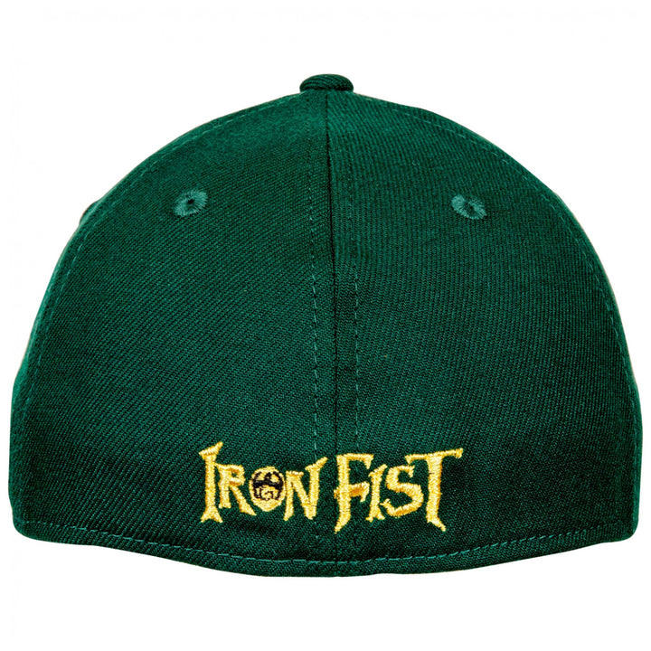 Iron Fist Dragon Symbol  Era 39Thirty Fitted Hat Image 3