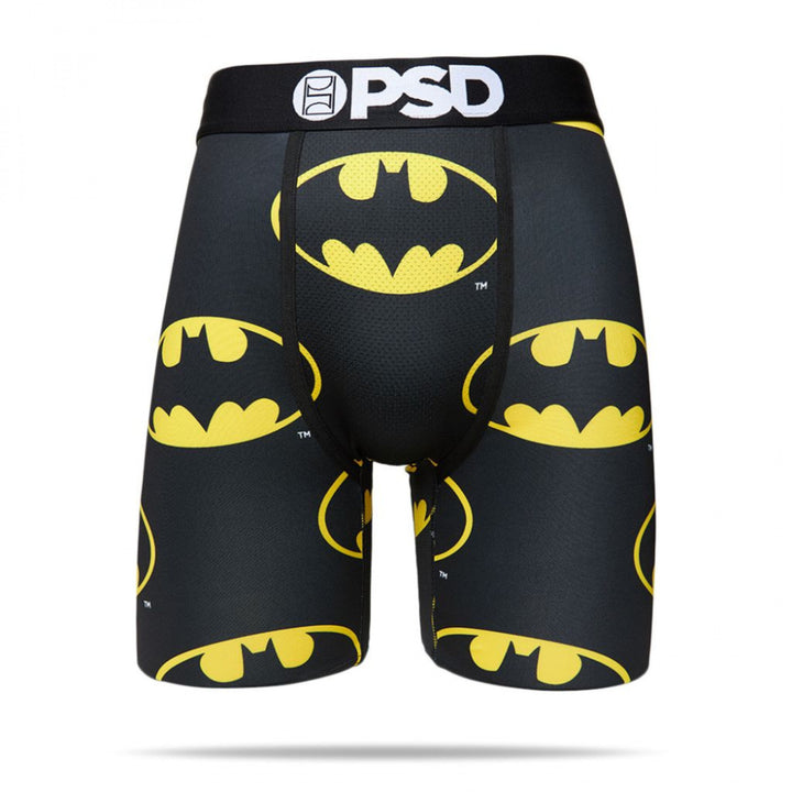 DC Comics Classic Batman Logo PSD Mens Boxer Briefs Image 1