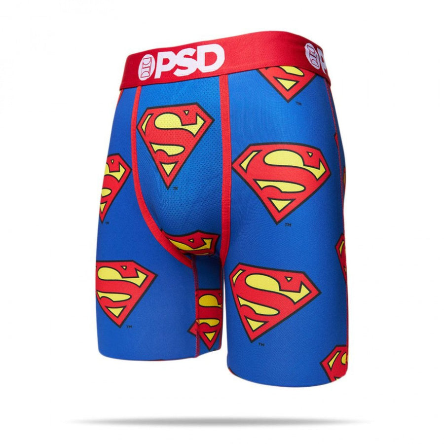 DC Comics Superman Logo PSD Mens Boxer Briefs Image 1