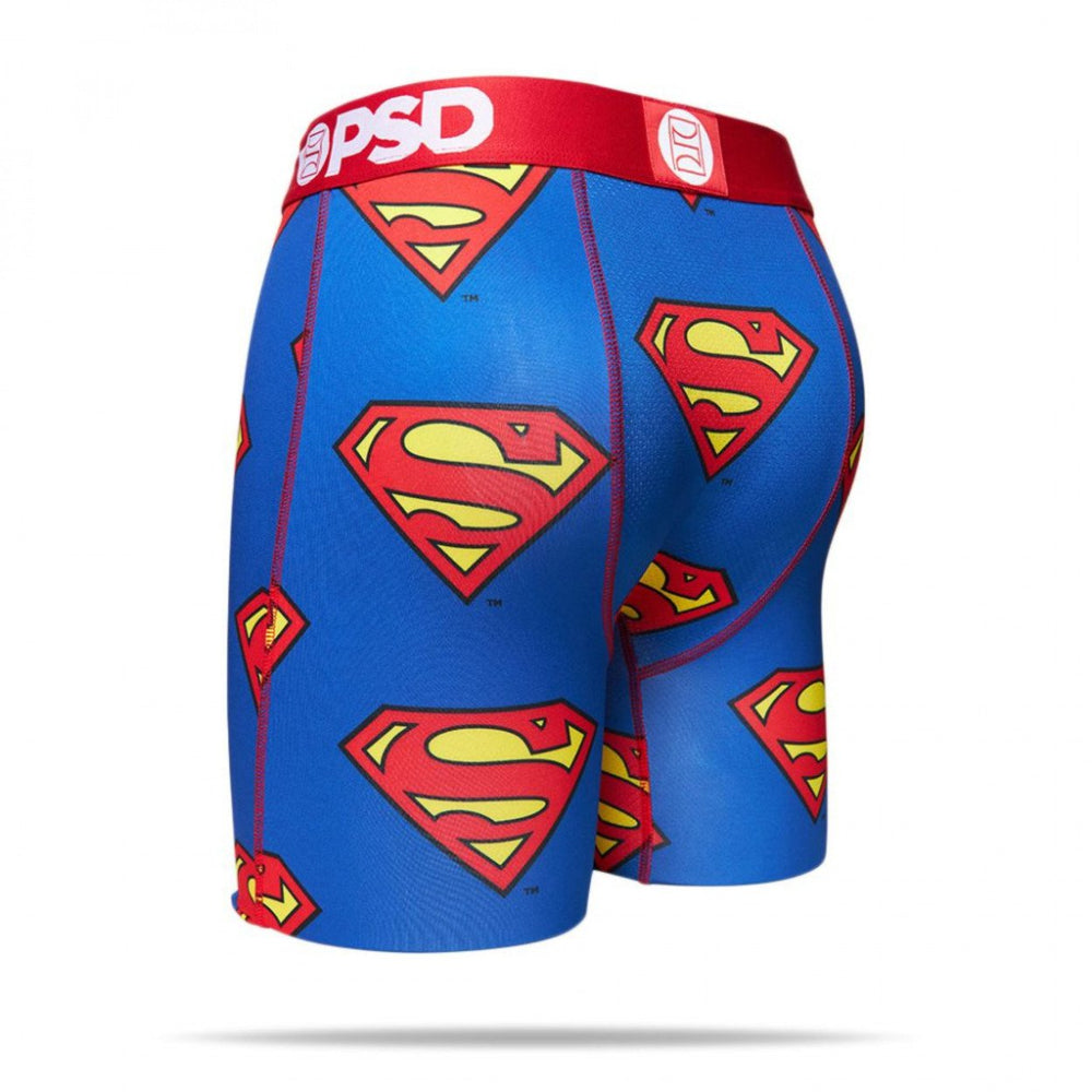 DC Comics Superman Logo PSD Mens Boxer Briefs Image 2