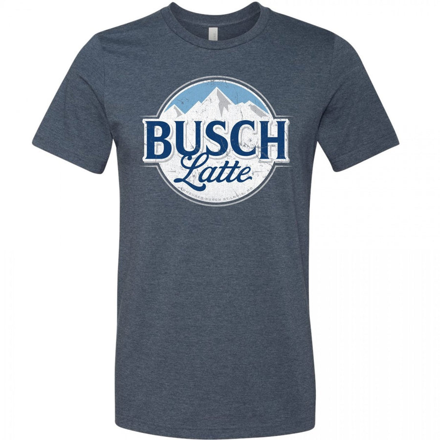 Busch Latte Mountain Logo T-Shirt Image 1